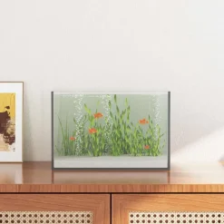 Huisdierbenodigdheden*vidaXL Aquarium met opslag Doorzichtig 30 x 20 x 20 cm Glas