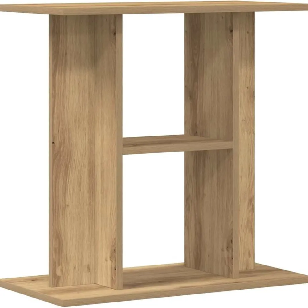 Aquariumstandaard 60x30x60cm bewerkt hout artisanaal eikenkleur>vidaXL Sale