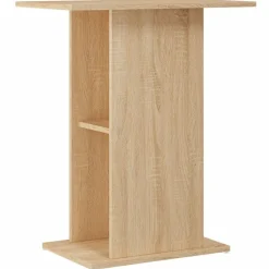 Huisdierbenodigdheden*vidaXL Aquariumstandaard 60,5x36x72,5 cm Bewerkt Hout Sonoma eiken