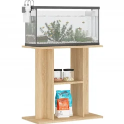 Aquariumstandaard 60x30x60 cm bewerkt hout kleurig><noscript><img width=