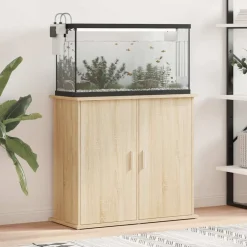 Aquariumstandaard 81x36x73 cm Bewerkt Hout>vidaXL New