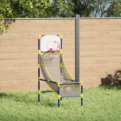 Speelgoed*vidaXL Arcade basketbalset met bal en pomp 45x86x127 cm