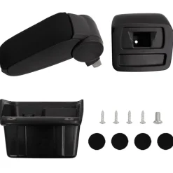 Voertuigonderdelen & -Accessoires*vidaXL Armsteun 15x31x(28-44) cm ABS zwart
