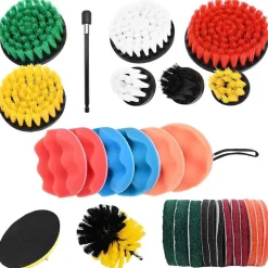 Auto Borstelset Multikleur poly rattan>vidaXL New