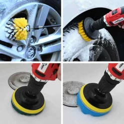 Auto Borstelset Multikleur poly rattan>vidaXL New