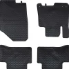 Autobodemmat 4 pcs Zwart geschikt voor TUCSON 2020- Rubber>vidaXL Discount
