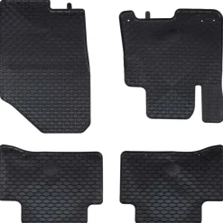 Autobodemmat 4 pcs Zwart geschikt voor TUCSON 2020- Rubber>vidaXL Discount