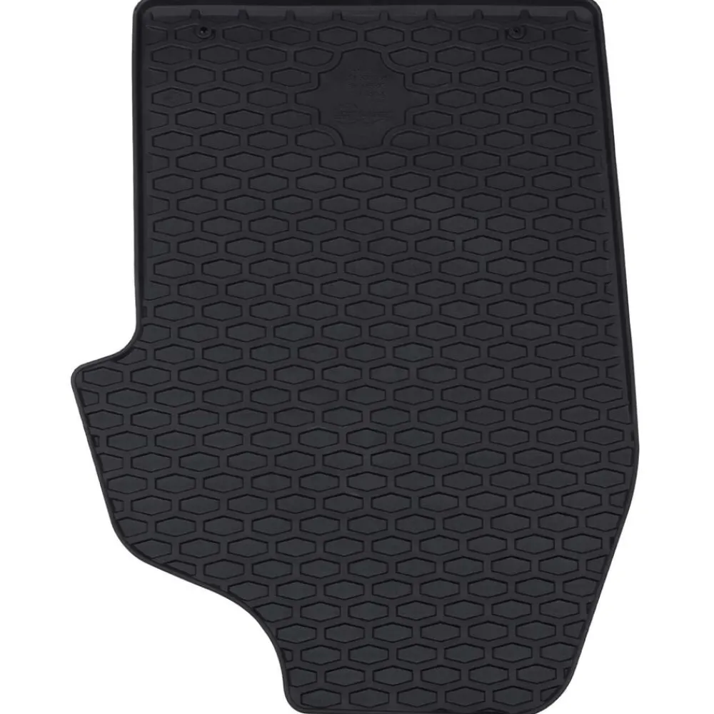 Voertuigonderdelen & -Accessoires*vidaXL Autobodemmat 3 pcs Zwart Rubber