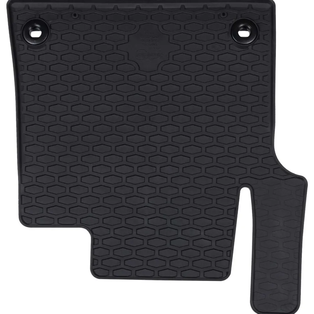 Voertuigonderdelen & -Accessoires*vidaXL Autobodemmat 3 pcs Zwart Rubber