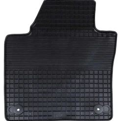 Voertuigonderdelen & -Accessoires*vidaXL Autobodemmat 4 pcs Zwart Rubber