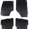 Autobodemmat 4 pcs Zwart geschikt voor VW POLO 2001-2009 NS>vidaXL