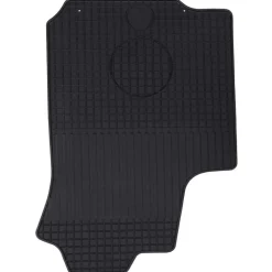 Voertuigonderdelen & -Accessoires*vidaXL Autobodemmat 4 pcs Zwart Rubber