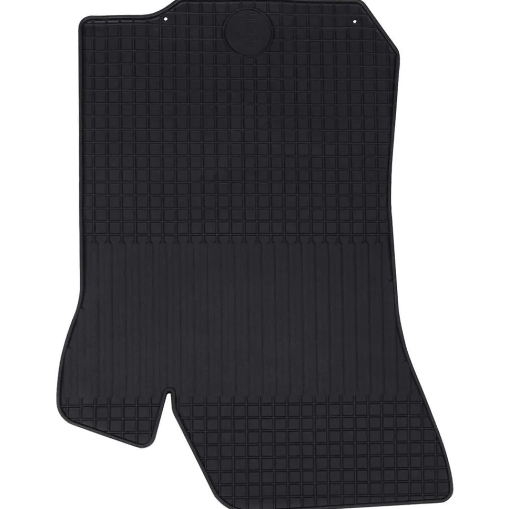 Voertuigonderdelen & -Accessoires*vidaXL Autobodemmat 4 pcs Zwart Rubber