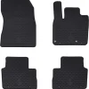 Autobodemmat 4 pcs Zwart Geschikt voor Nissan QASHQAI 2021->vidaXL New