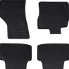 Voertuigonderdelen & -Accessoires*vidaXL Autobodemmat 4 pcs Zwart Rubber