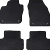 Autobodemmat 4 pcs Zwart Geschikt voor VW T-CROSS 2019- Rubber>vidaXL Hot