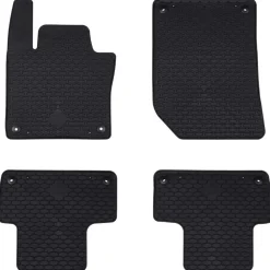 Autobodemmat 4 pcs Zwart Geschikt voor Volvo XC60 2018- Rubber>vidaXL Sale