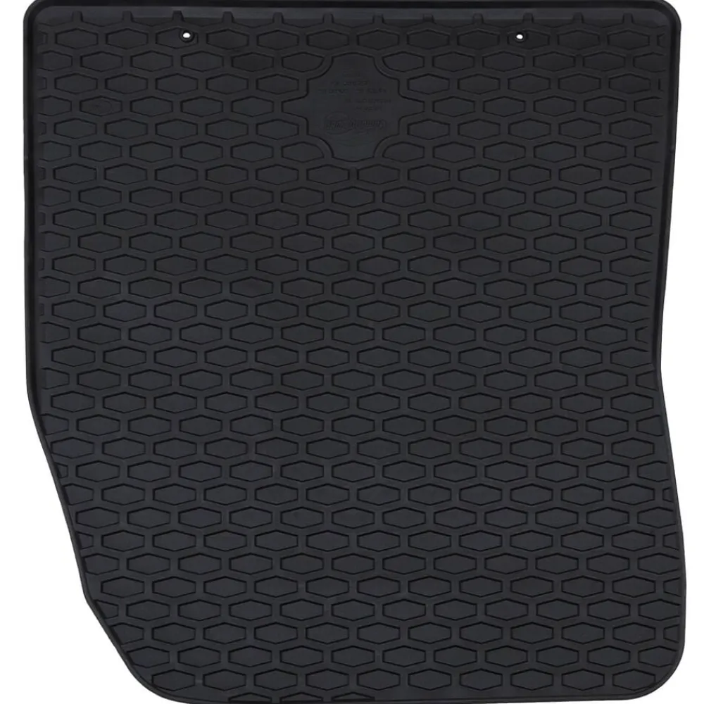 Voertuigonderdelen & -Accessoires*vidaXL Autobodemmat 4 pcs Zwart Rubber