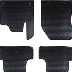 Autobodemmat 4 pcs Zwart Rubber>vidaXL Outlet