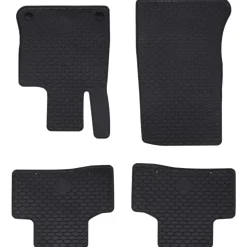 Autobodemmat 4 pcs Zwart geschikt voor GLC 2023- Rubber>vidaXL New