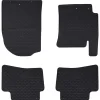 Voertuigonderdelen & -Accessoires*vidaXL Autobodemmat 4 pcs Zwart geschikt voor Kia RIO, STONIC 2017-