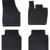 Voertuigonderdelen & -Accessoires*vidaXL Autobodemmat 4 pcs Zwart geschikt voor VW ID.7 2023- Rubber