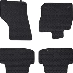 Autobodemmat 4 pcs Zwart geschikt voor VW GOLF VIII MHEV 2020->vidaXL Discount