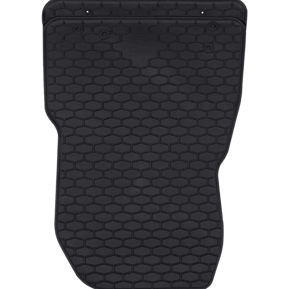 Voertuigonderdelen & -Accessoires*vidaXL Autobodemmat 3 pcs Zwart Rubber