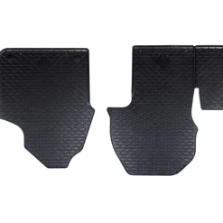 Voertuigonderdelen & -Accessoires*vidaXL Autobodemmat 2 pcs Zwart geschikt voor Mercedes SPRINTER 2018-