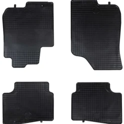 Voertuigonderdelen & -Accessoires*vidaXL Autobodemmat 4 pcs Zwart geschikt voor i30 LIMOUSINE 2007-2011