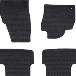Autobodemmat 4 pcs Zwart geschikt voor Škoda FABIA 2021- Rubber>vidaXL Hot