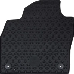 Voertuigonderdelen & -Accessoires*vidaXL Autobodemmat 4 pcs Zwart geschikt voor KAMIQ 2019- Rubber