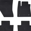 Autobodemmat 4 pcs Zwart Geschikt voor Renault MEGANE 2016->vidaXL Sale