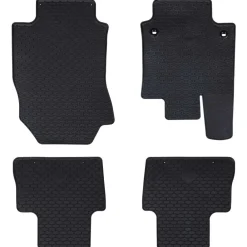 Autobodemmat 4 pcs Zwart Rubber>vidaXL Sale