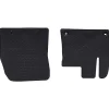 Autobodemmat 2 pcs Zwart Rubber>vidaXL Clearance