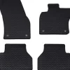 Autobodemmat 4 pcs Zwart Geschikt voor VW CADDY 2020- Rubber>vidaXL New
