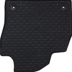 Voertuigonderdelen & -Accessoires*vidaXL Autobodemmat 4 pcs Zwart geschikt voor VW POLO 2021- Rubber