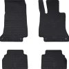 Voertuigonderdelen & -Accessoires*vidaXL Autobodemmat 4 pcs Zwart Rubber