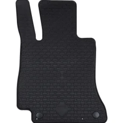 Voertuigonderdelen & -Accessoires*vidaXL Autobodemmat 4 pcs Zwart Rubber