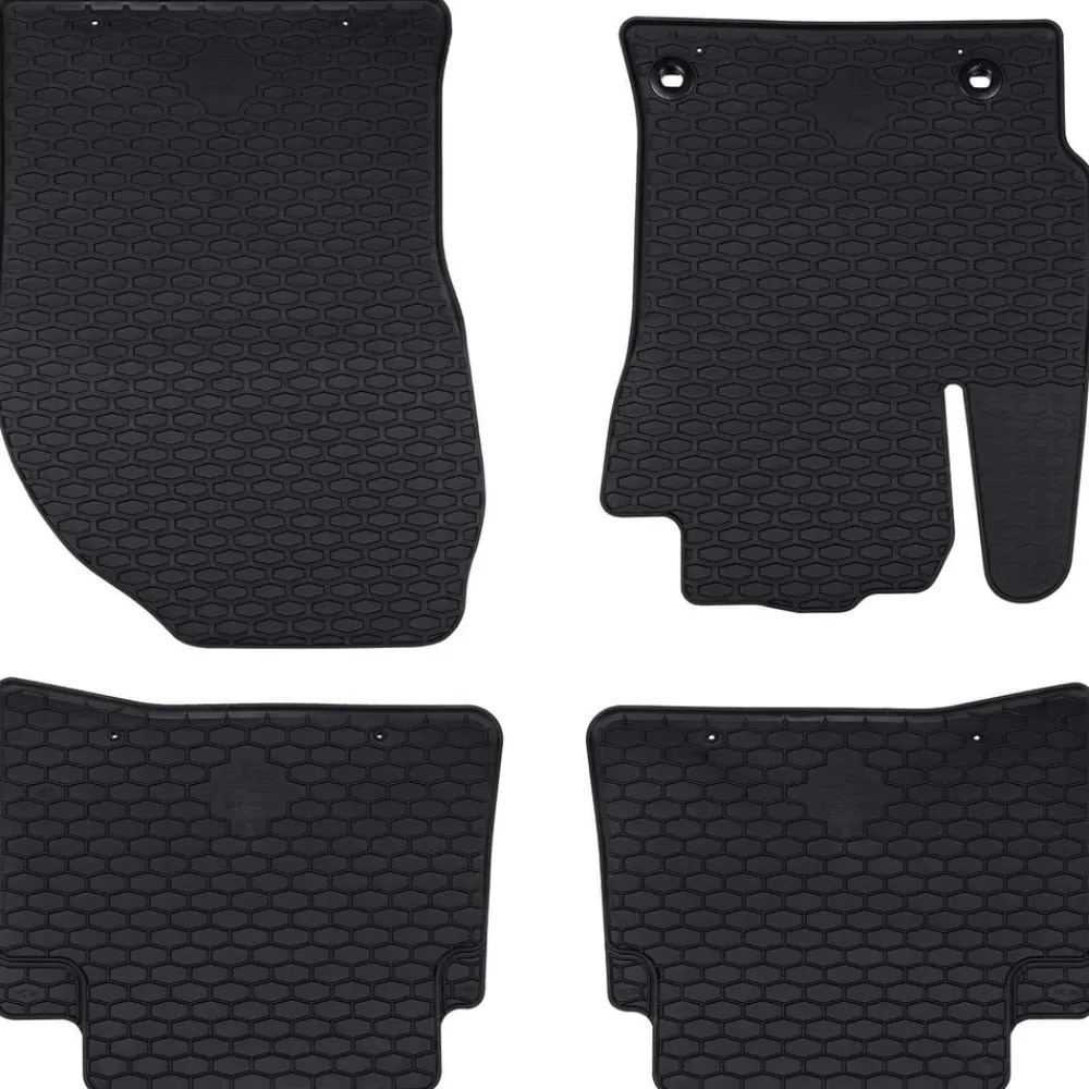 Autobodemmat 4 pcs Zwart geschikt voor Toyota COROLLA 2019->vidaXL Online