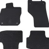 Autobodemmat 4 pcs Zwart Rubber>vidaXL Discount