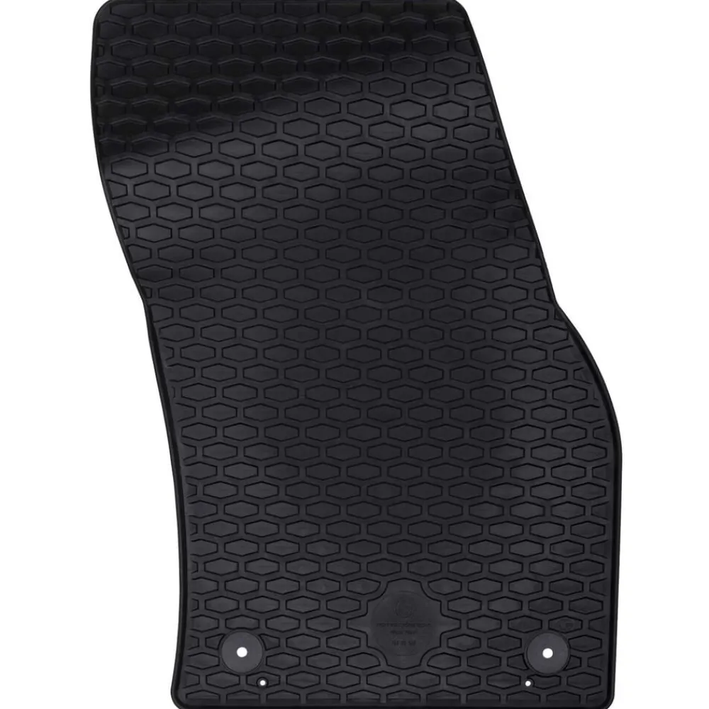 Autobodemmat 2 pcs Zwart Geschikt voor VW CADDY 2020- Rubber>vidaXL Online