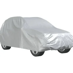 Autohoes voor SUV met gespriemen M volledig zilverkleurig>vidaXL Discount