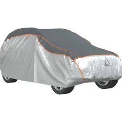 Voertuigonderdelen & -Accessoires*vidaXL Autohoes voor SUV hagelbescherming M zilverkleurig en grijs
