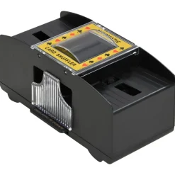 Spellen*vidaXL Automatische kaartenschudder zwart 2 deks