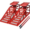 Autoreparatie oprijplaten 2 st staal rood>vidaXL New