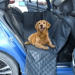 Huisdierbenodigdheden*vidaXL Autostoelhoes voor honden 137x46x50 cm zwart