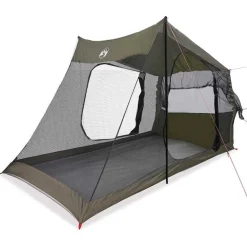 Buitensport*vidaXL Autotent 2-persoons waterdicht Olijfgroen