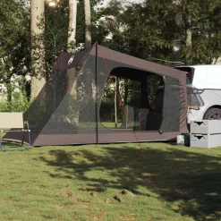 Buitensport*vidaXL Autotent 2-persoons waterdicht Bruin