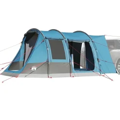 Buitensport*vidaXL Autotent 2-persoons waterdicht Blauw